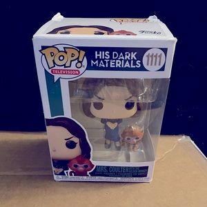 NIB His Dark Materials “Mrs. Coulter with the golden monkey” Funko Pop #1111